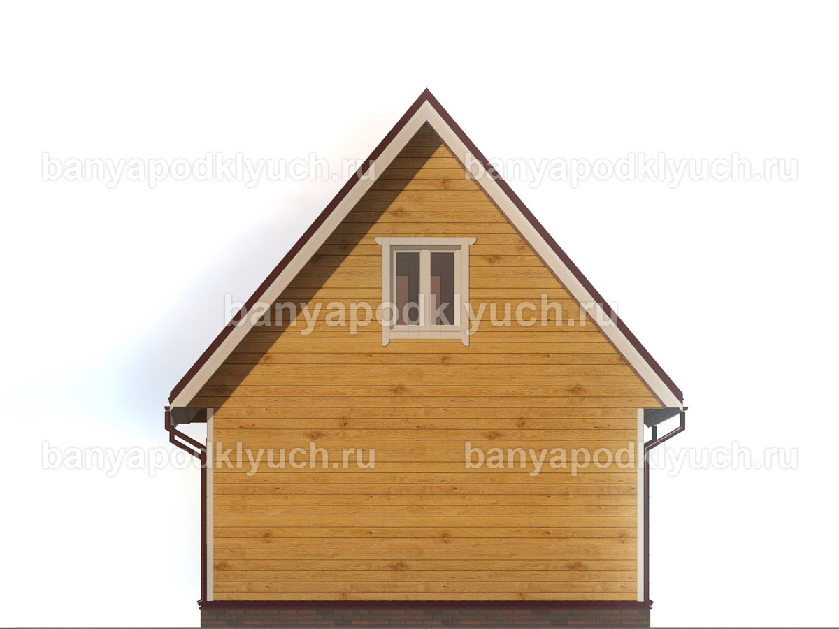 Баня из бруса 6x6 м Баня из бруса 6x6 м