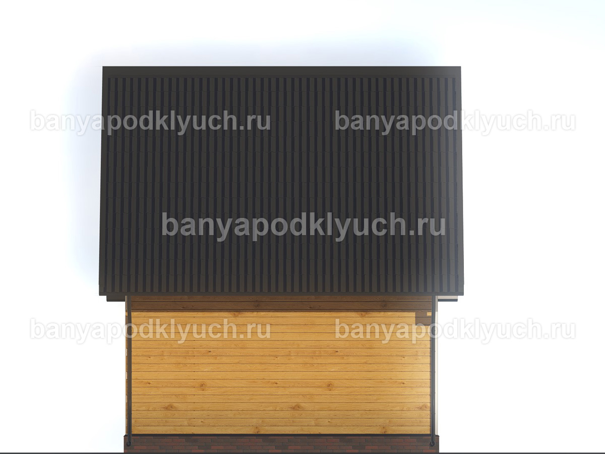 Баня из бруса 6x4 м Баня из бруса 6x4 м