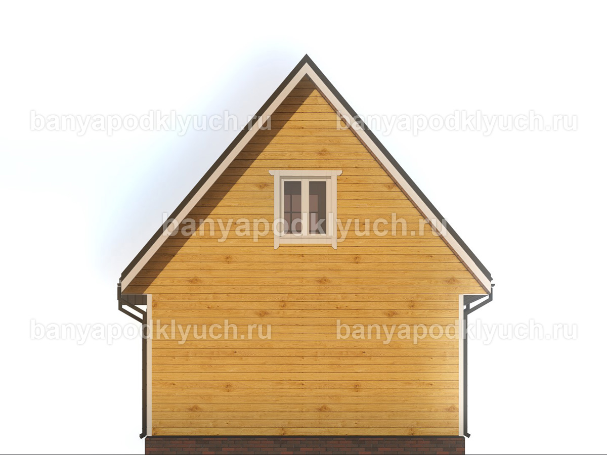 Баня из бруса 6x6 м Баня из бруса 6x6 м