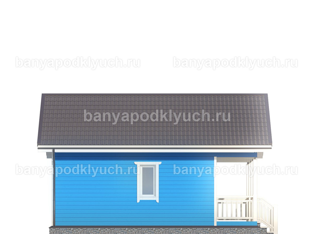 Каркасная баня 7.5x6 м Каркасная баня 7.5x6 м
