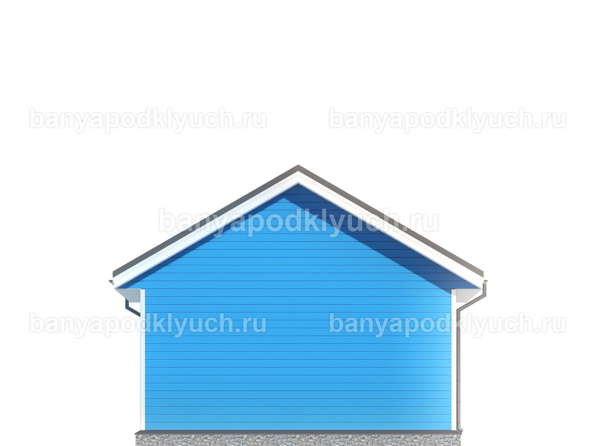 Каркасная баня 7.5x6 м Каркасная баня 7.5x6 м