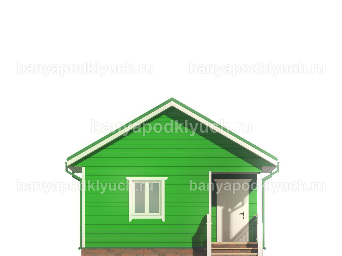 Каркасная баня 6x6 м Каркасная баня 6x6 м