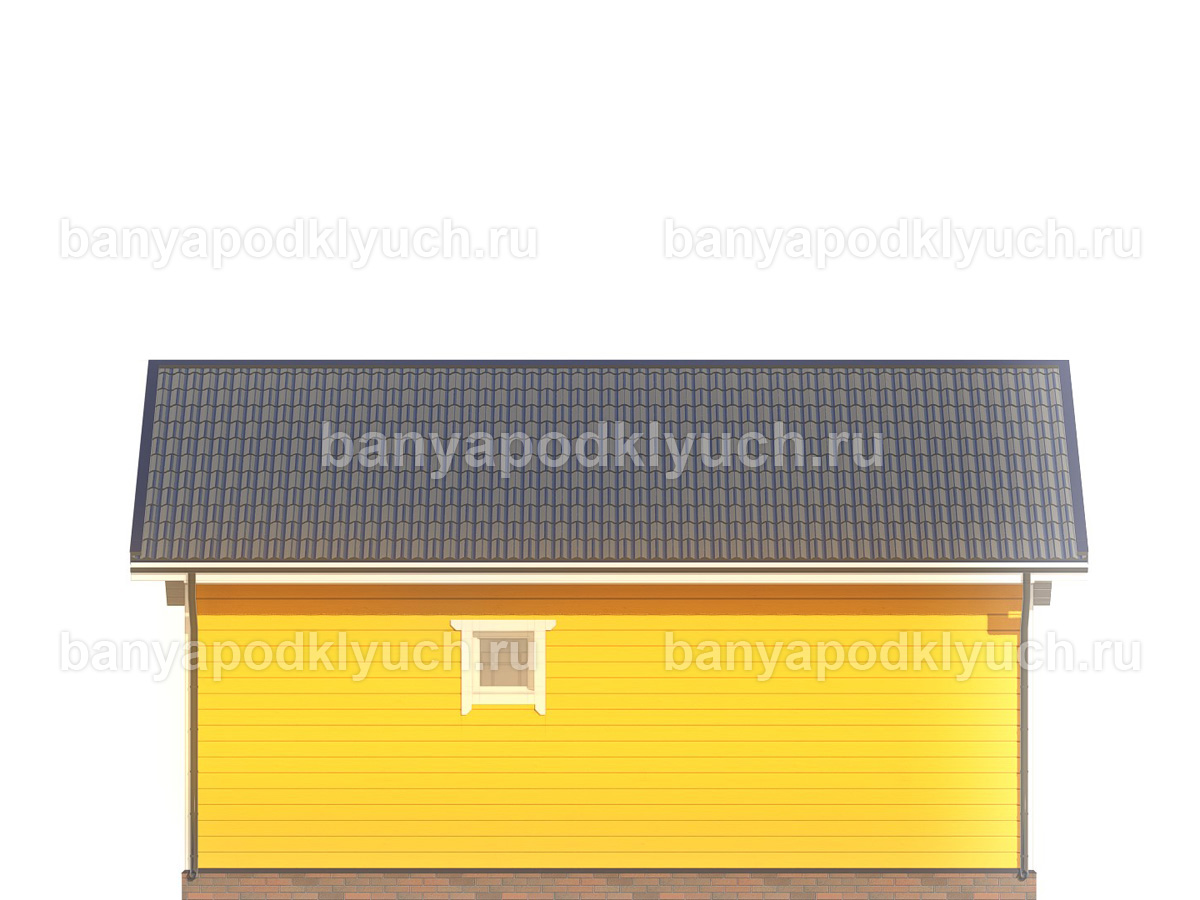 Каркасная баня 8x6 м Каркасная баня 8x6 м