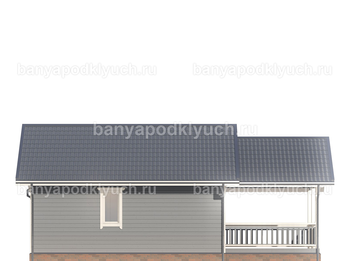 Каркасная баня 10.5x7 м Каркасная баня 10.5x7 м